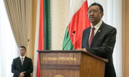 Le président malgache candidat à sa propre succession