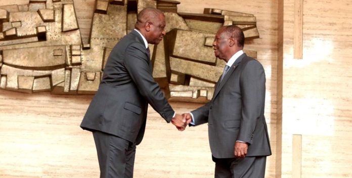 Hamed Bakayoko a juré fidélité à son mentor Alassane Ouattara