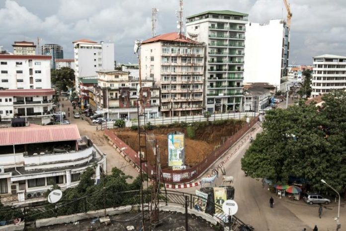 Le centre de Conakry, le 12 octobre 2020 afp.com - JOHN WESSELS