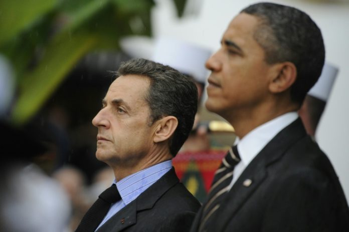 Nicolas Sarkozy et Barack Obama à Cannes le 4 novembre 2011 afp.com - LIONEL BONAVENTURE
