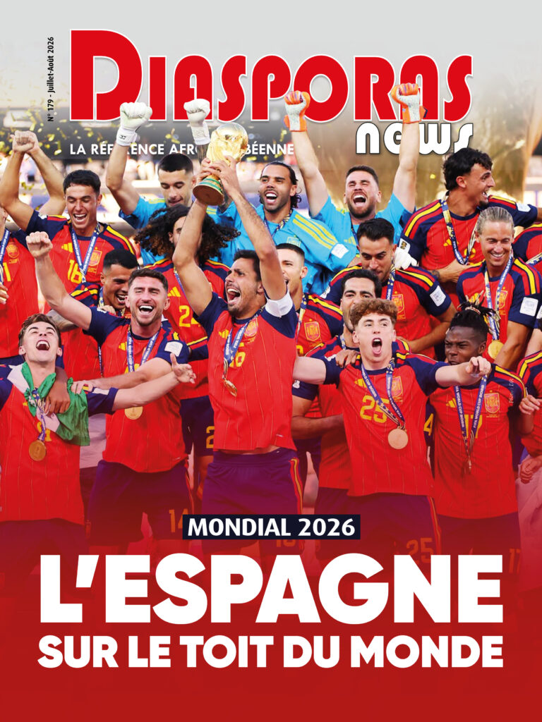 La_une_du_journal_Diasporas_News_Magazine_Avec_la_victoire_de_l'Espagne