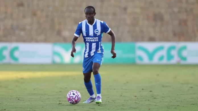 Malick Yalcouyé avec Brighton en match de préparation