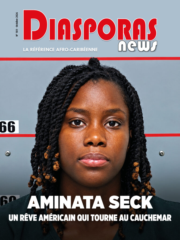 Couverture du magazine Diasporas News n°181 d'octobre 2026, consacrée à Aminata Seck
